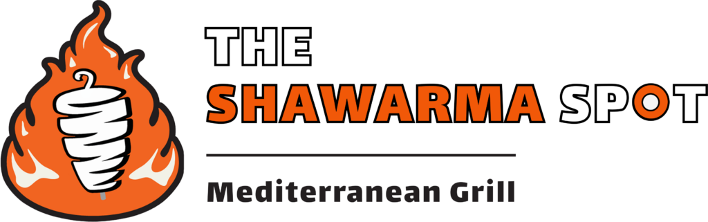the shawarma spot logo black
